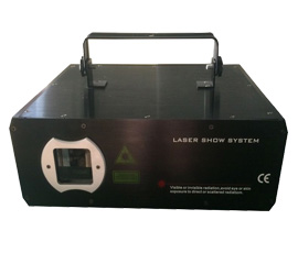 SD full color galvanometer laser light